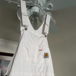 Carhartt WIP White Overalls (30x32) - Work in Progress